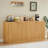 59" Modern Wavy Sideboard