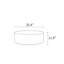 French-style round coffee table-344042996