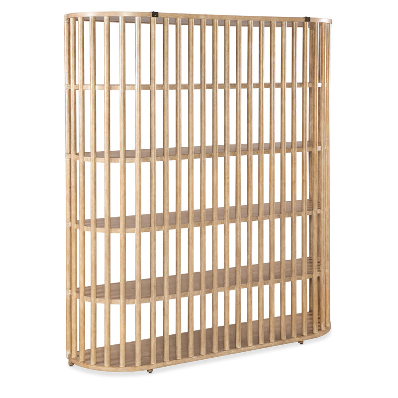 Retreat Solid Wood Bookcase, Dune