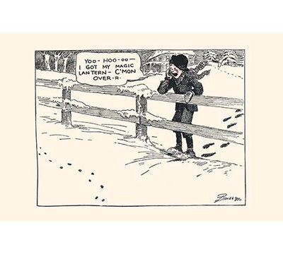 « christmas matinée » par clare briggs, impression