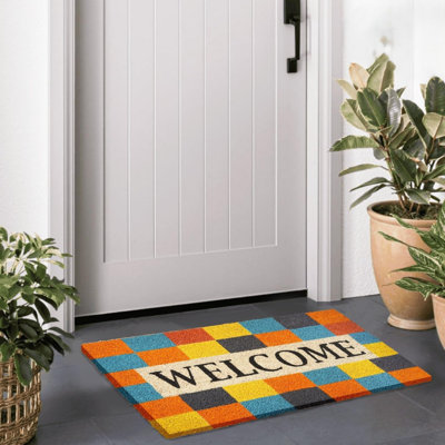 Non-Slip No Pattern Doormat