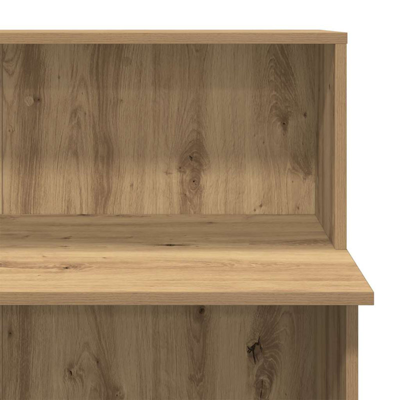 Sherilynn Standing Desk, Artisan Oak