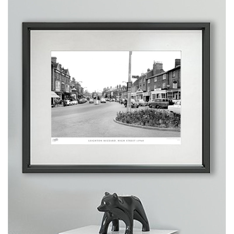 Leighton Buzzard, High Street C1960 - Single Picture Frame Print, 40cm H X 50cm W x 2cm D