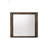 Elettra Rustic Walnut Finish Mirror