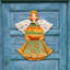 Cintre pour porte en bois de thanksgiving welcome