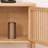 Solid Ash Wood Entryway Cabinet