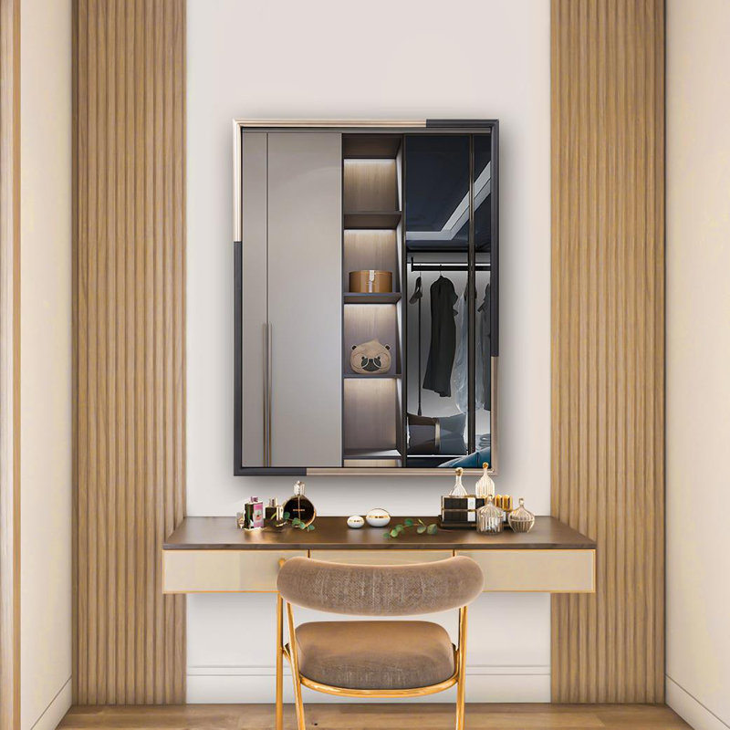 Metal Rectangle Wall Mirror