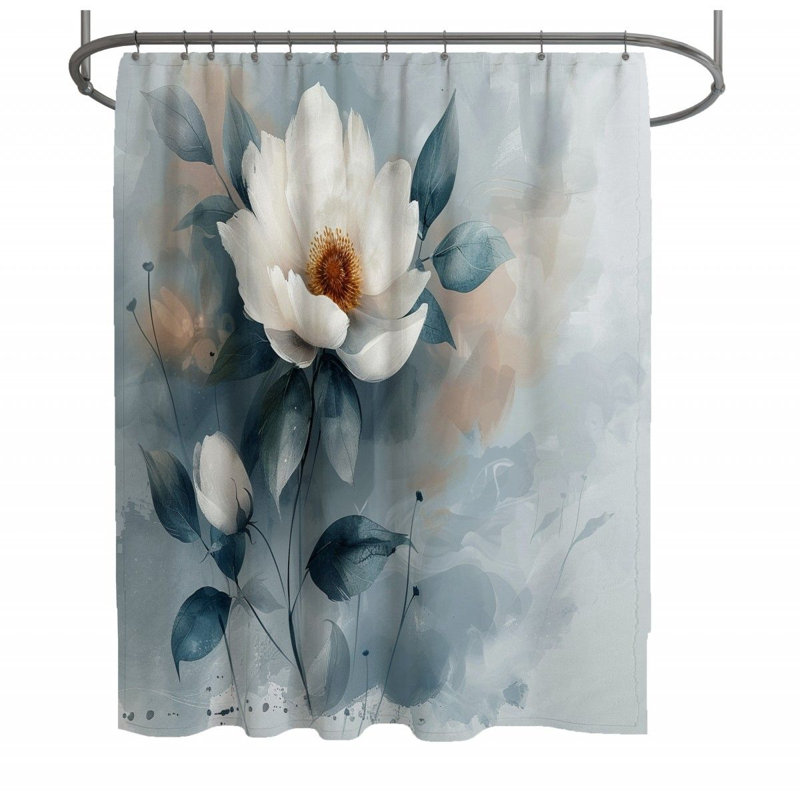 Chinwike Shower Curtain, 73" H x 70" W