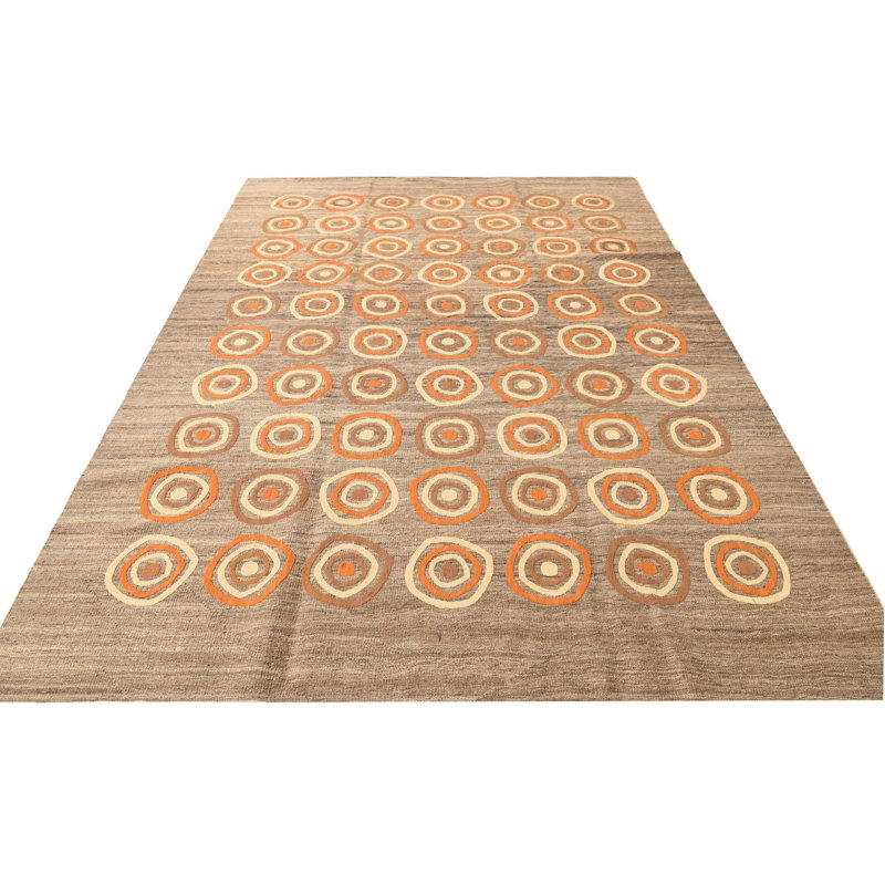 Tapis brun 7 x 10 Pinkerton