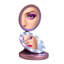 Miroir de maquillage lumineux