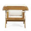 Fauteuils club d'extérieur en bois d'acacia durable avec coussins confortables résistants à l'eau, parfaits pour le patio et le jardin