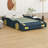 Race Car-Shaped Platform Bed With Wheels And Storage-45697551-45697544
