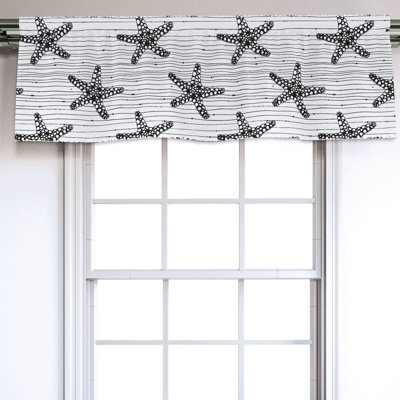 Sateen Ruffled Window Valance