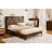 Queen-Size Slatted Bed Frame With Storage