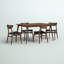 Ensemble repas pour quatre personnes