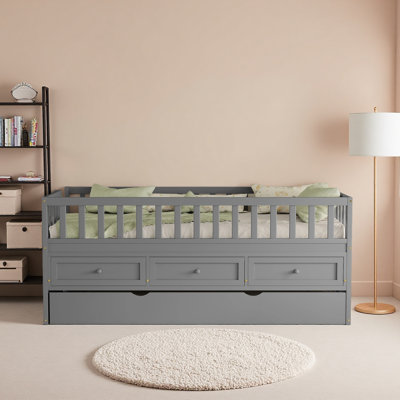 Twin Loft Bed , Trundle Bed Included