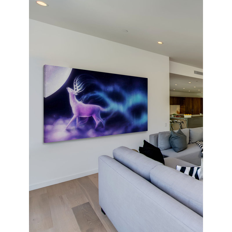 Moonkiss by Jonas Jödicke - Wrapped Canvas Print, 76cm H x 152cm W