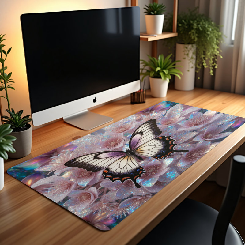Polyester Desk Pad, 31.5x15.5