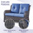 Bonia Wicker 4 - Person Patio Conversation Set with Cushions-2054875441-2049054040