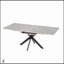 Ensemble de table de salle à manger extensible pour 6 à 8 personnes avec dossier incurvé et chaises rembourrées douces, parfaites pour les réunions de famille et les invités.-904002791-904002785