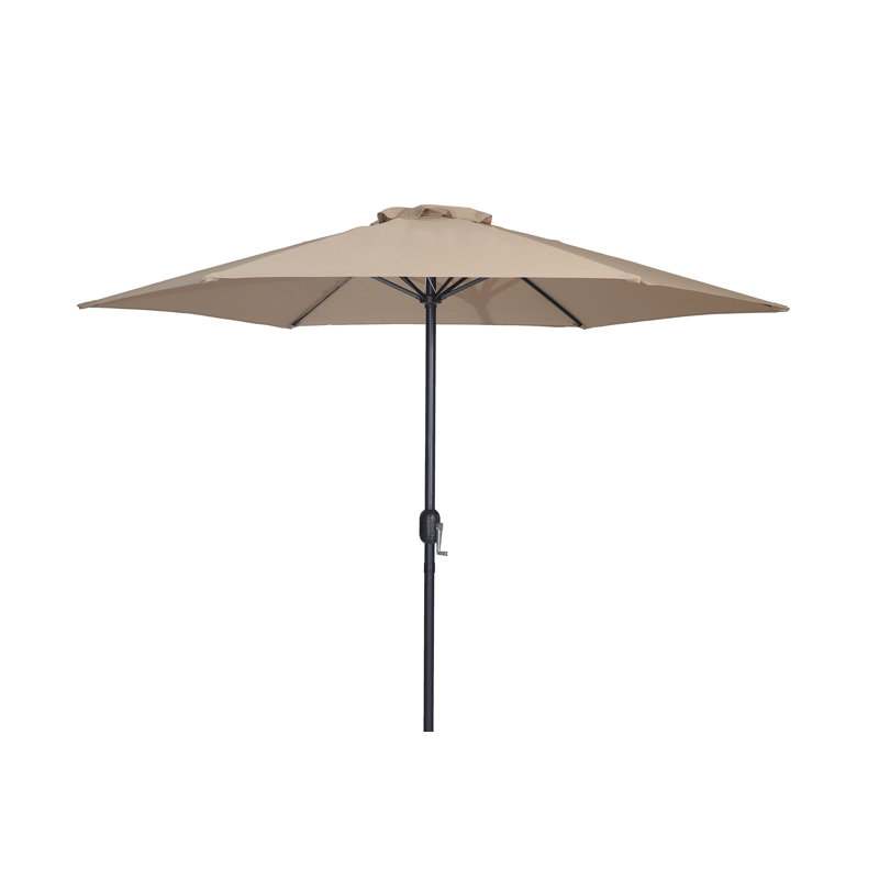 Parasol de marché 104 po Frostburg, Beige