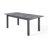 Outdoor Expandable Acacia Wood Dining Table, Dark Grey-1101924185