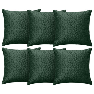 Aspire Homeware Geometric Square Velvet Cushion Covers