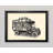 Retro Site Seeing - Single Picture Frame Print-96727048