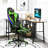 Gymax Adjustable Reclining Ergonomic Faux Leather Swiveling PC & Racing Game Chair-69966254