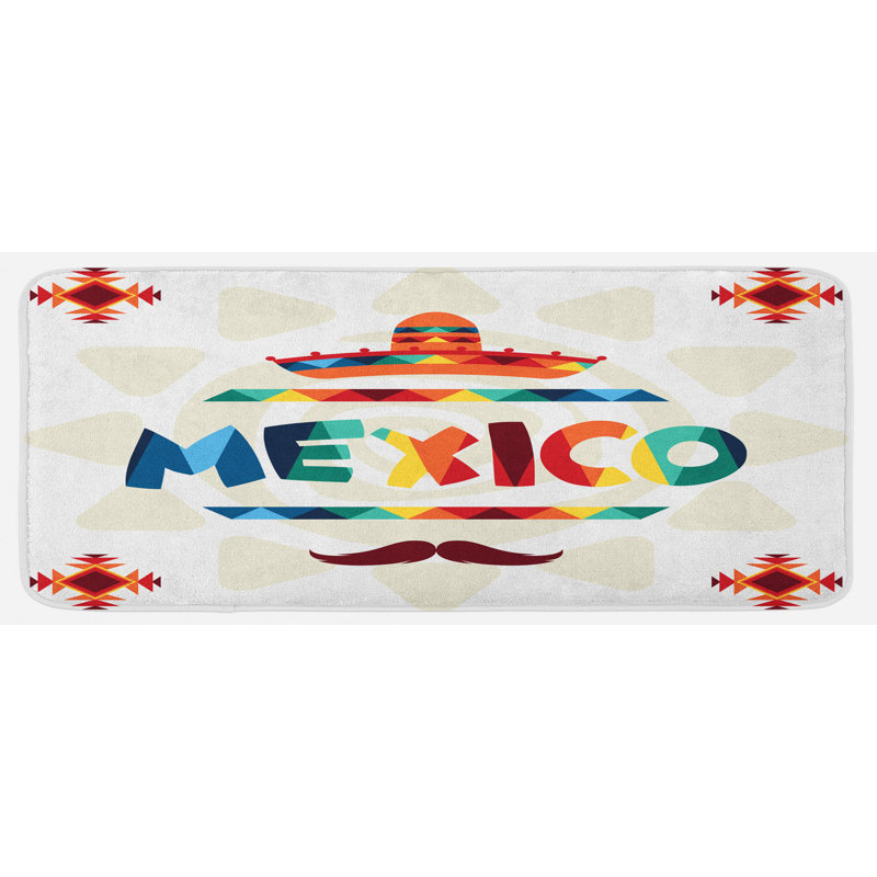 Tapis de cuisine mexicain