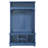 Coat Rack with Shoe Storage,  Hall Tree with Shoe Bench, 4 Shoe Cubbies, 1-TierTop Storage-727882493