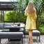 Mattalyn Outdoor Fabric Pulse Square Corner Dining Set - with Rising Table-87340110-87340109