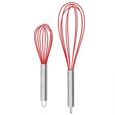 Cuisipro Silicone Balloon Whisk - Red - 10