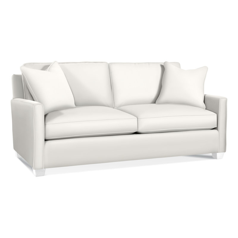 Nicklaus Upholstered 77'' Sofa, Air Dream Mattress, Frost White, Elite Ivory; 0321-91