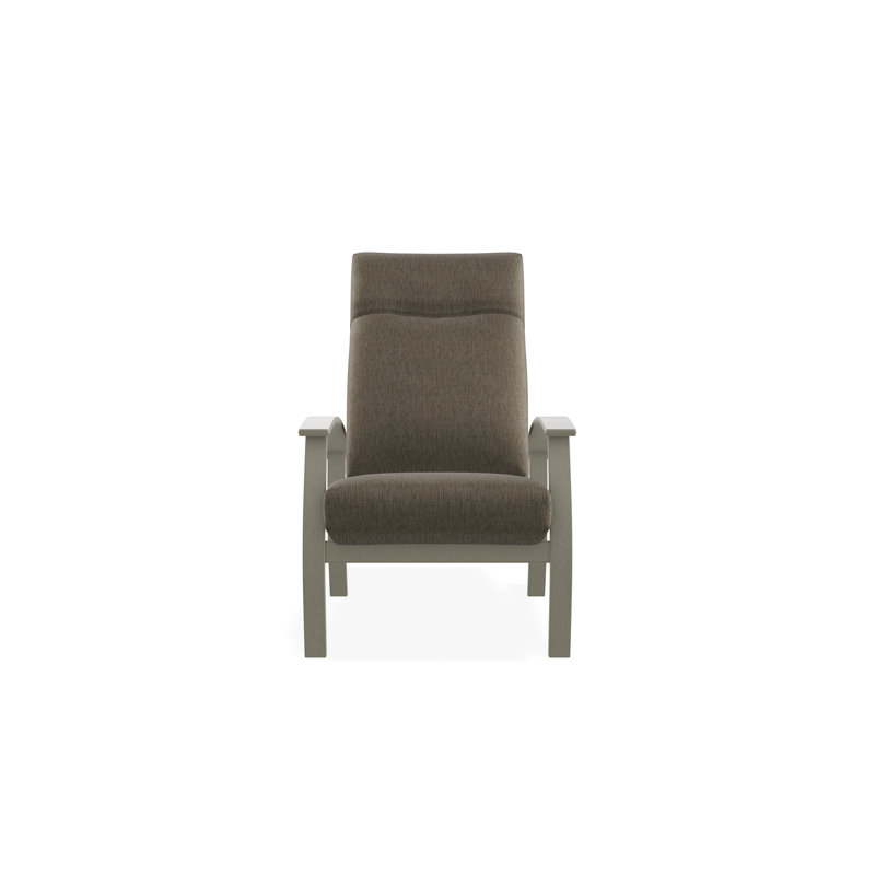 Belle Isle Outdoor Lounge Chair, Storm, Grasscloth Dune