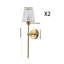 Iron LED Wallchiere