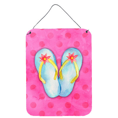 Décoration murale Flip Flops Polkadot