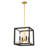 Sable 4 - Light Square / Rectangle Chandelier