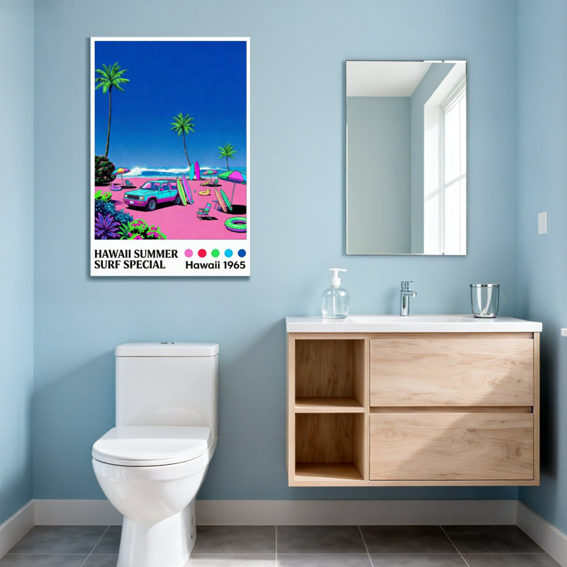 Paysage et nature Hawaii Summer Surf, H 24 po x l 16 po