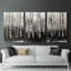 Lanscape Study Series III - Ensemble de toiles tendues avec châssis Premium - Prêt à être accroché-675858552