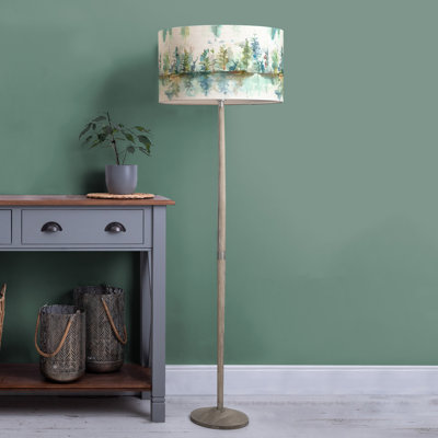 Solensis 164cm Brushed Traditional Floor Lamp