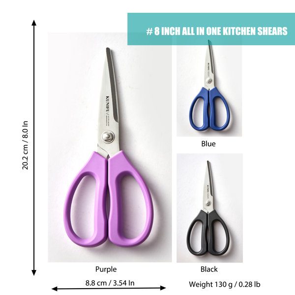 CHEFAMZ All-Purpose Kitchen Scissors