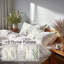 Ensemble d'édredon Coastal 6 pièces - Green Farmhouse Reed Meadow avec taies décoratives et coussins décoratifs-131229186