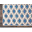 Tapis géométrique bleu / ivoire Horley-1855384481