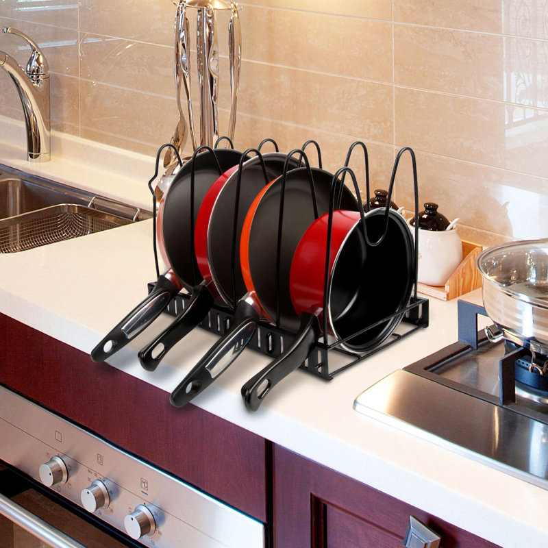 Metal Rectangle Free Standing Pot Rack