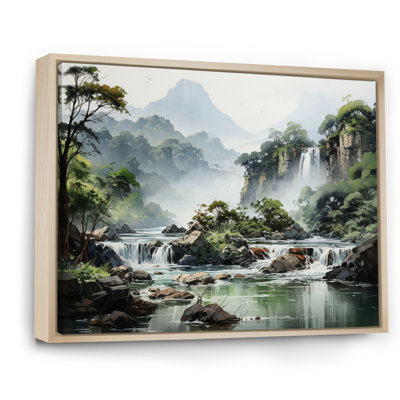 " Vietnam Waterfalls Silver Cascade II "