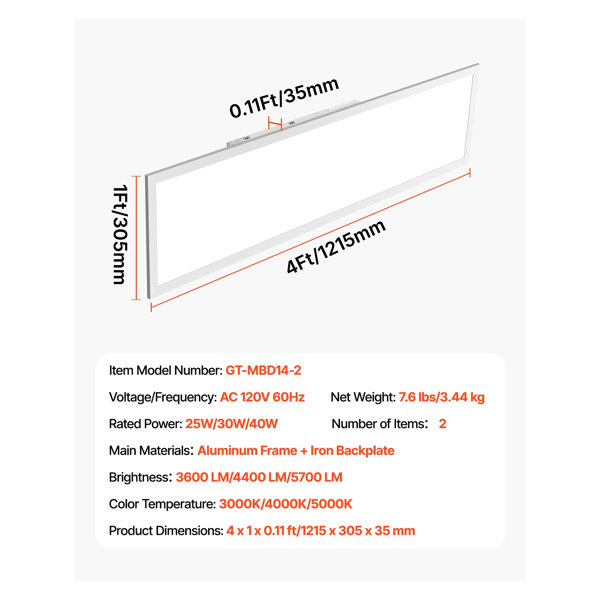 Product Dimensions