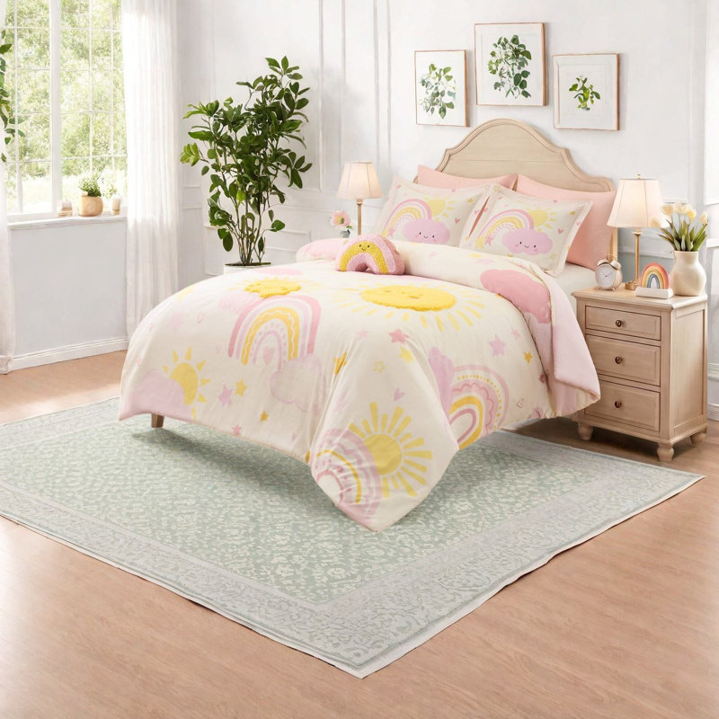 Abstract Comforter Set