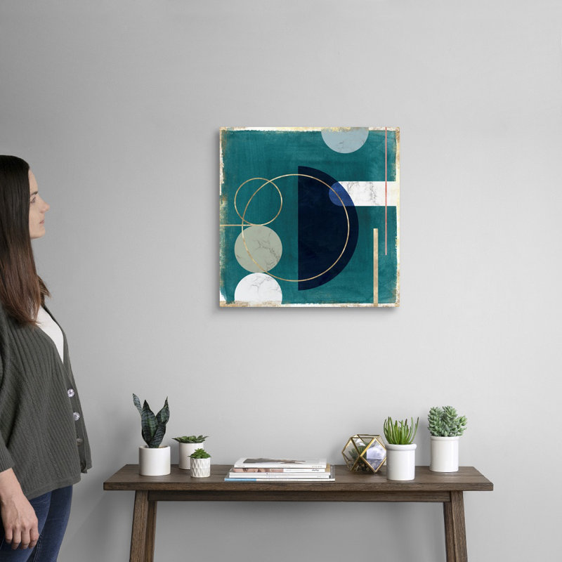 Fragment restreint II-impression sur toile, Toile tendue, H 20 po x l 20 po x P 1,25 po