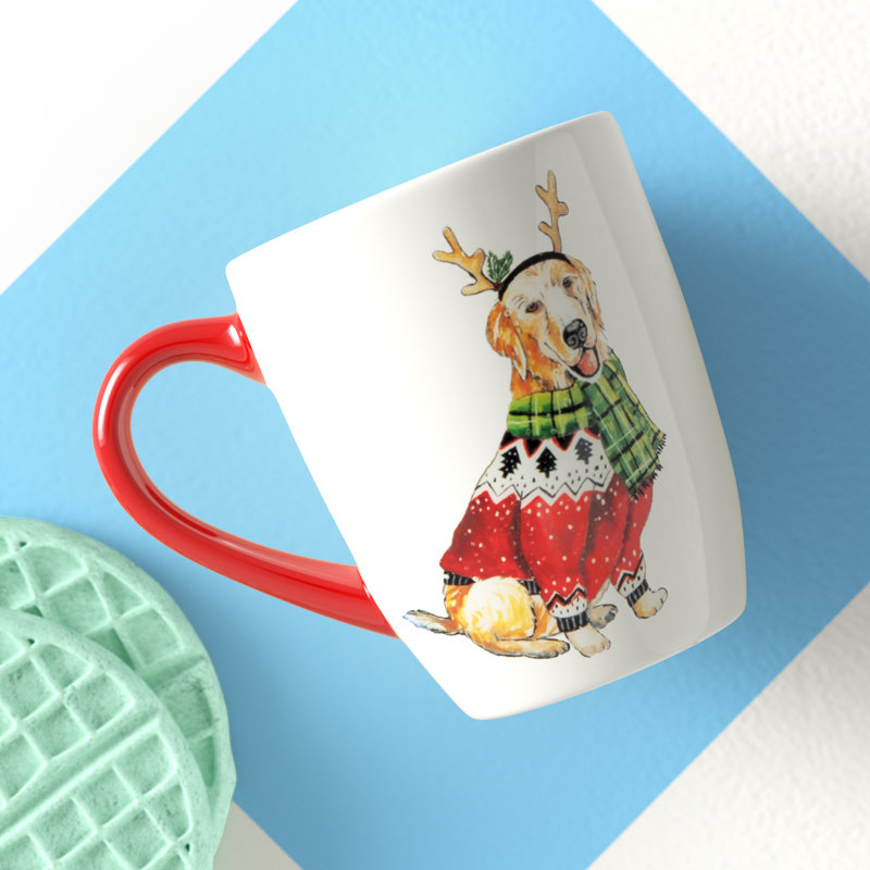 Agneta Dog Christmas Mug
